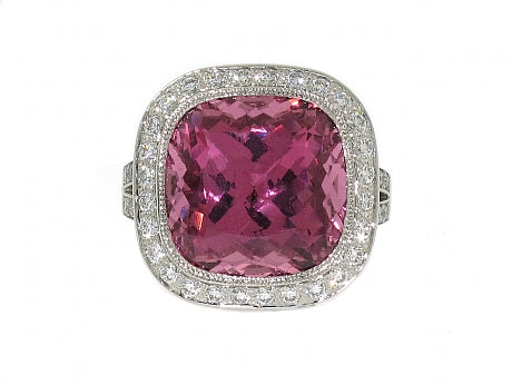 Pink spinel on sale ring tiffany