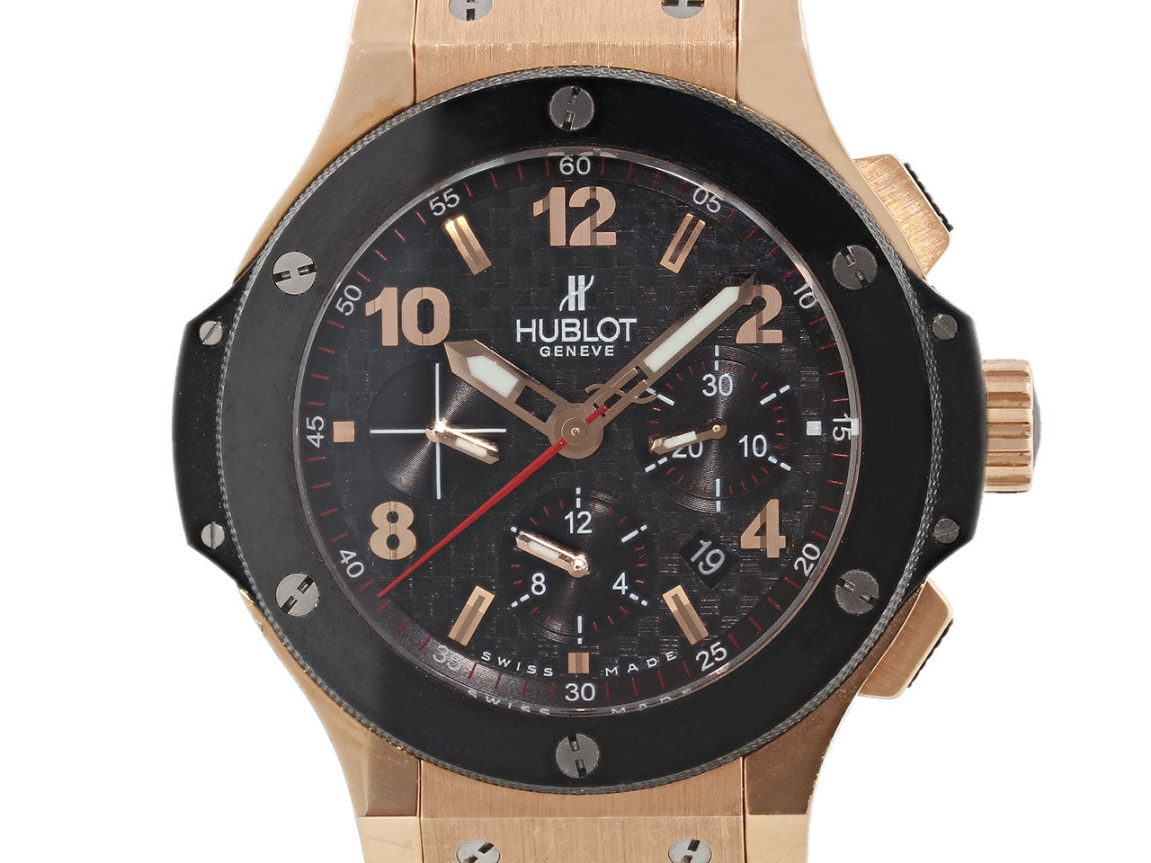 Hublot Big Bang Original Gold Ceramic Watch in 18K 505321