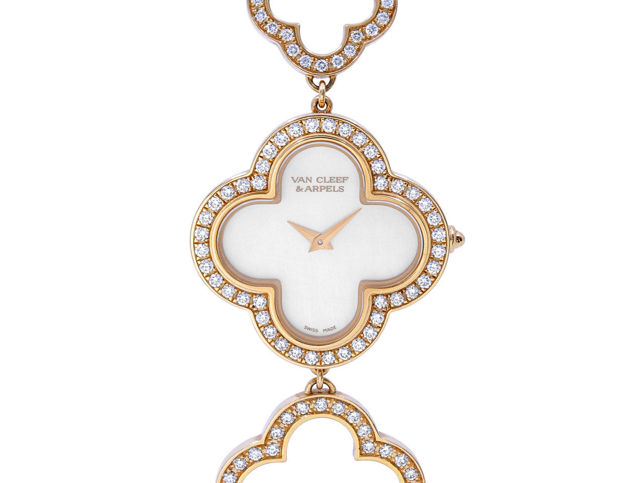 Van Cleef & Arpels Magic Alhambra Rose Gold Color Clover Pendant