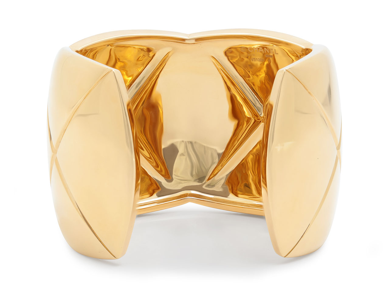 Chanel 'Coco Crush' Cuff Bracelet in 18K Gold