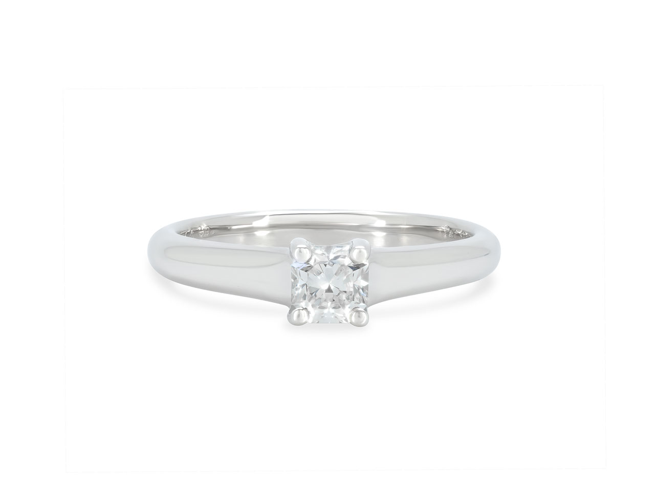 Tiffany & Co. 'Lucida' Diamond Solitaire Ring, 0.31 carat, in Platinum