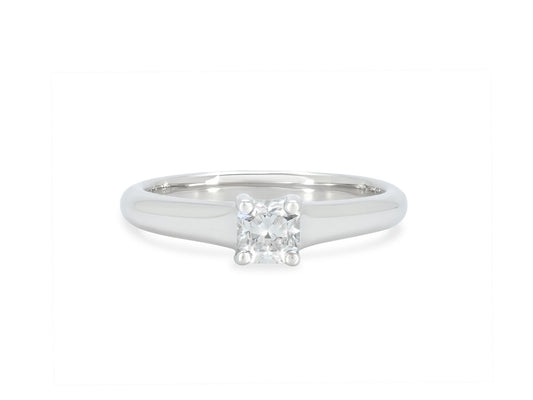 Tiffany & Co. 'Lucida' Diamond Solitaire Ring, 0.31 carat, in Platinum