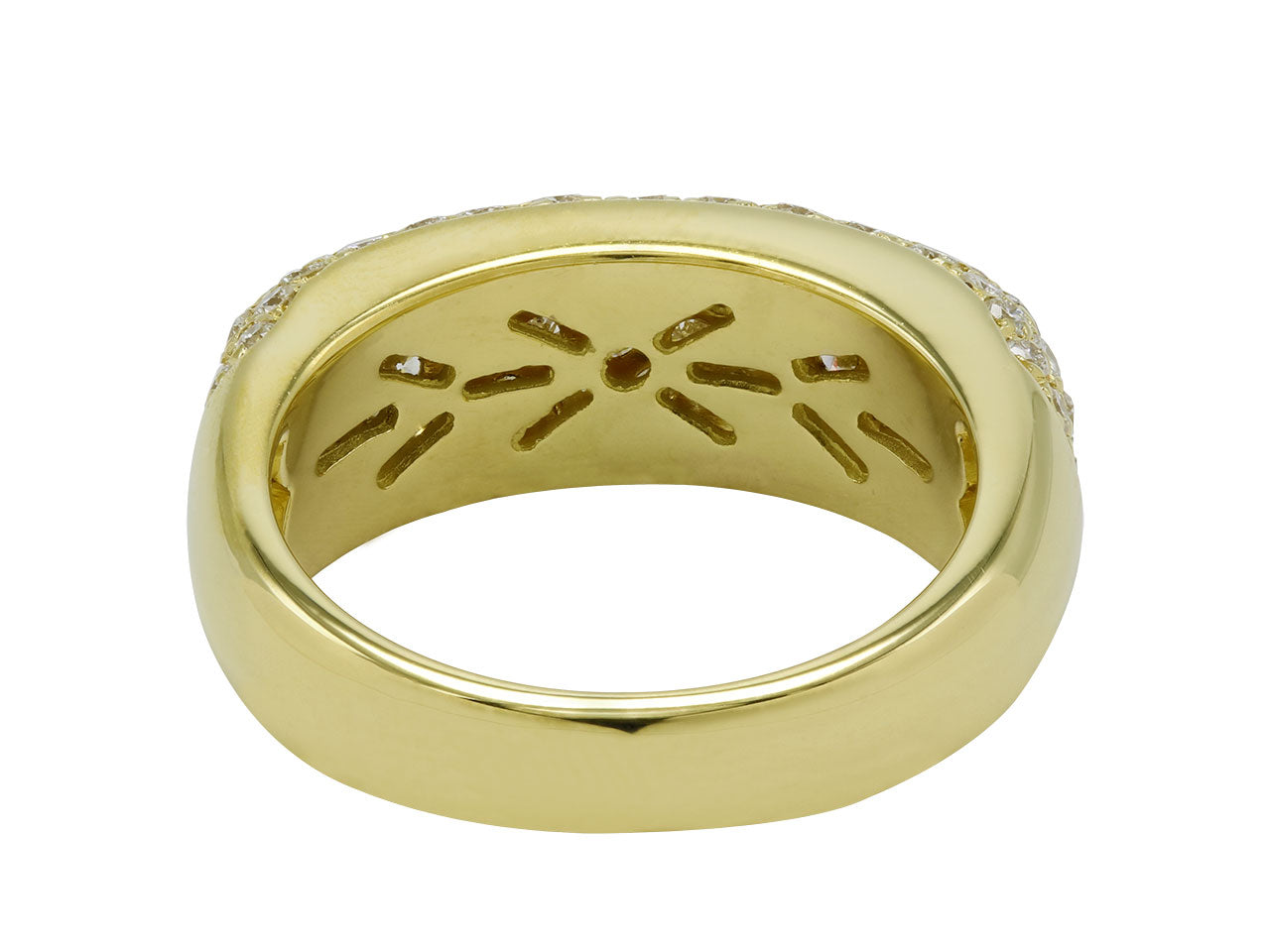 Diamond Boule Ring in 18K Gold