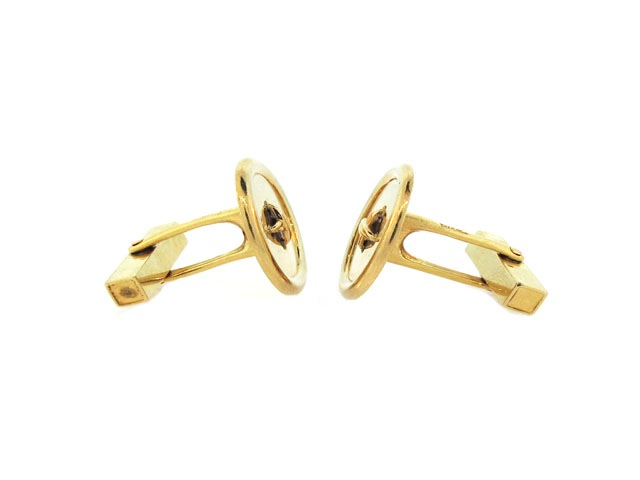 Tiffany & Co. Button Cufflinks in 14K