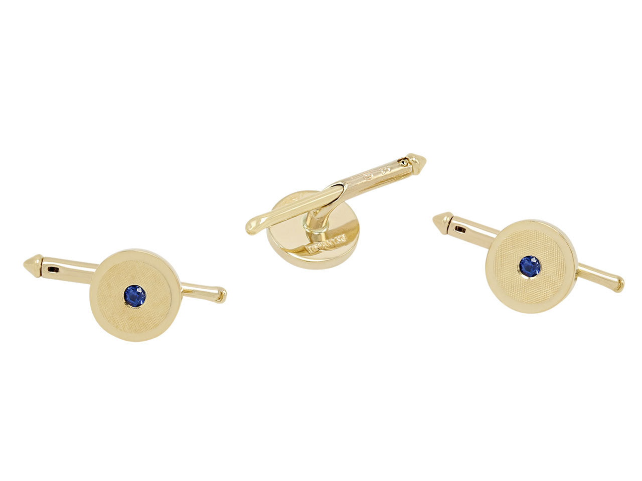 Tiffany & Co. Sapphire Dress Set in 14K Gold