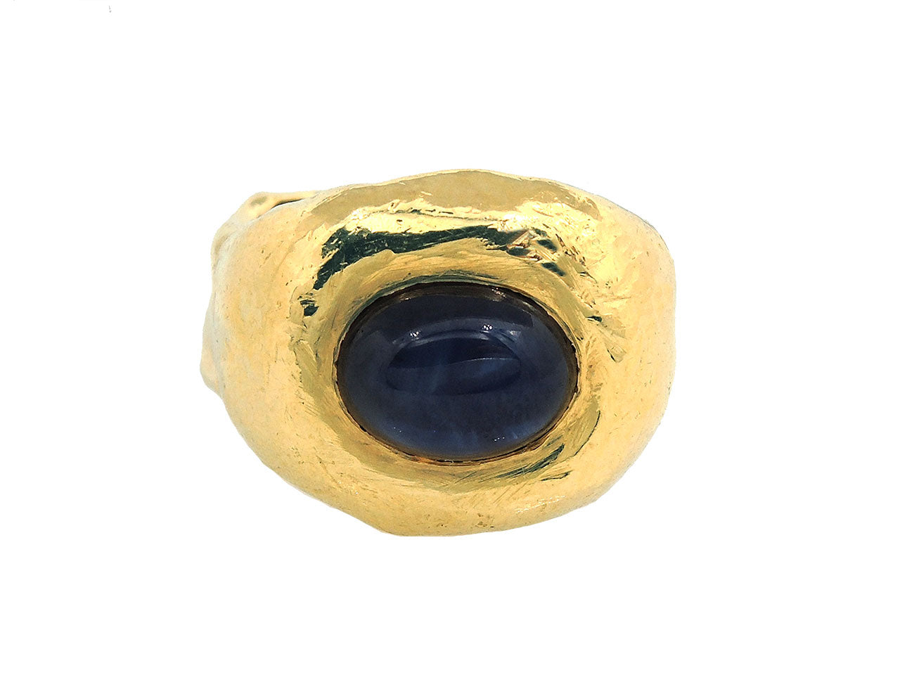 Jean Mahie Sapphire Ring in 22K Gold