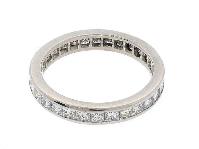 Princess-cut Diamond Eternity Band in Platinum