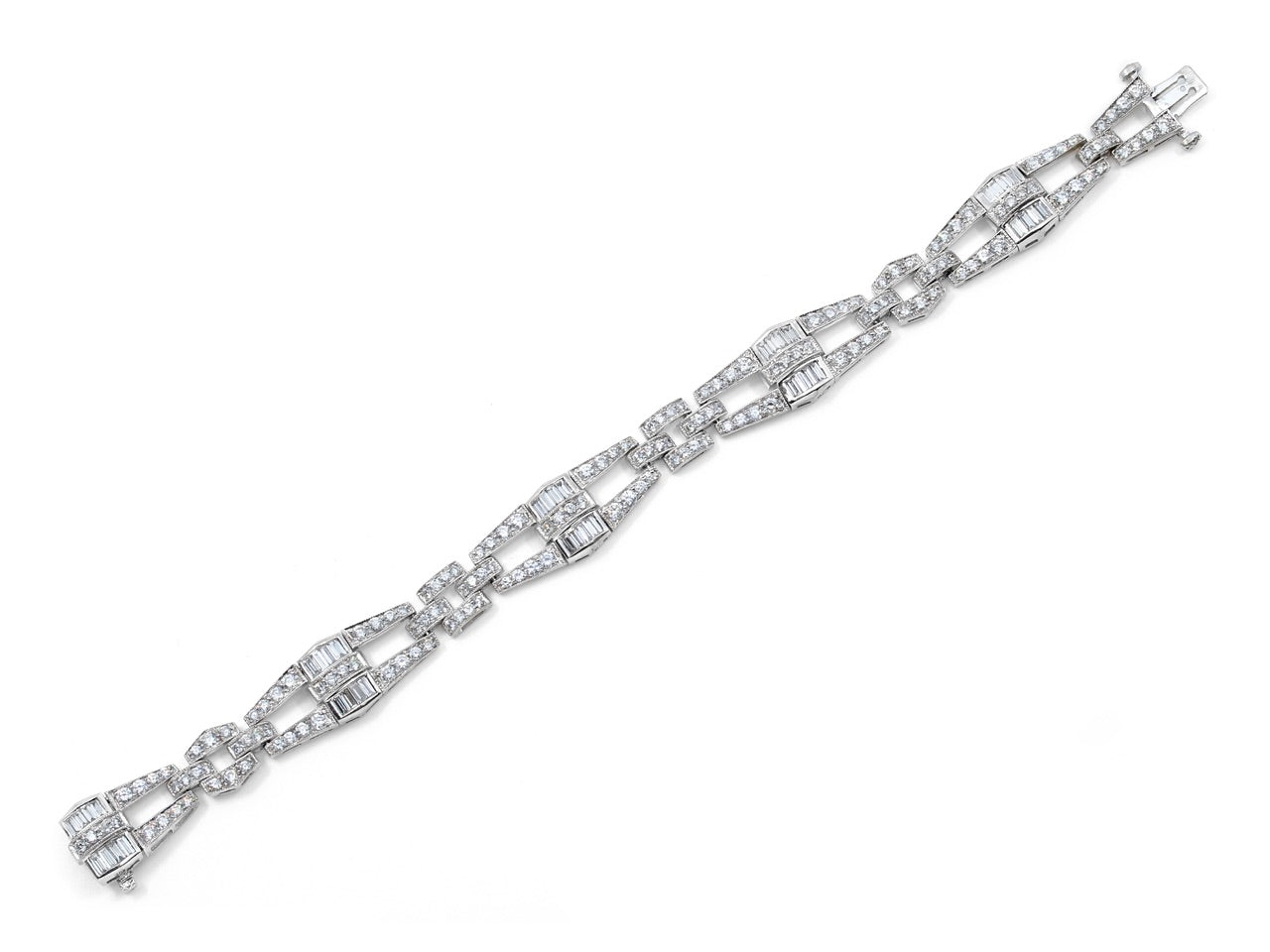 Diamond Bracelet in Platinum