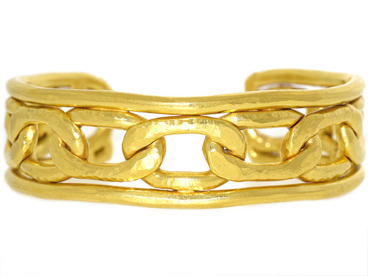 Jean Mahie Cuff Bracelet in 22K Gold