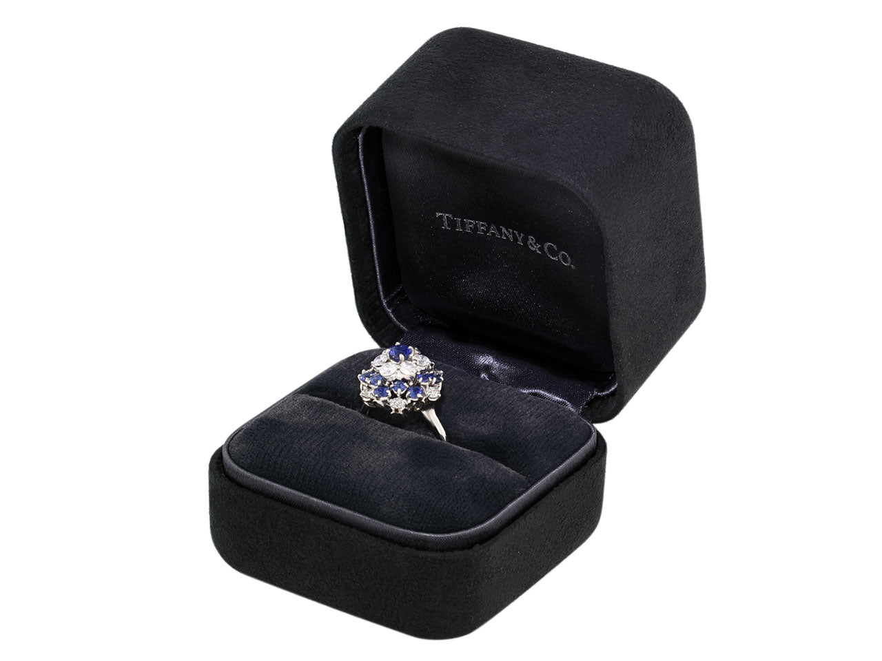 Tiffany & Co. Black shops Engagement Ring Box