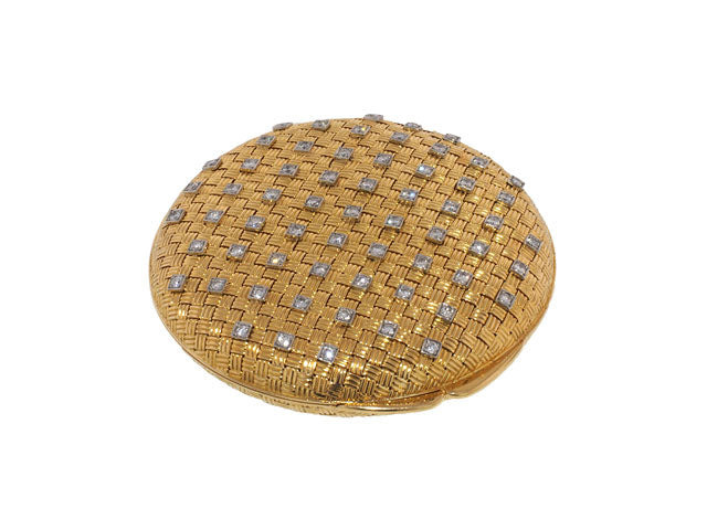 Tiffany & Co. Diamond Compact in 18K