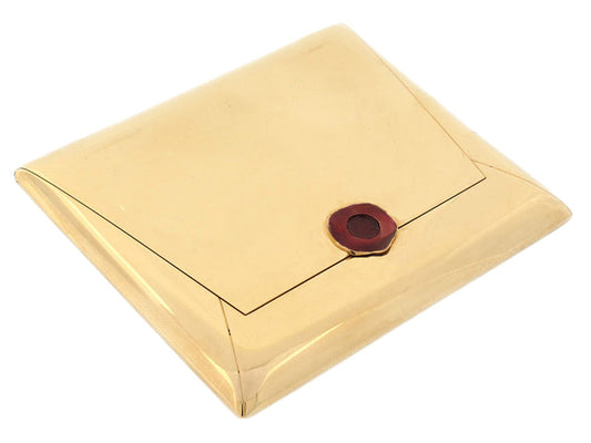 Flato Envelope Compact Box in 14K