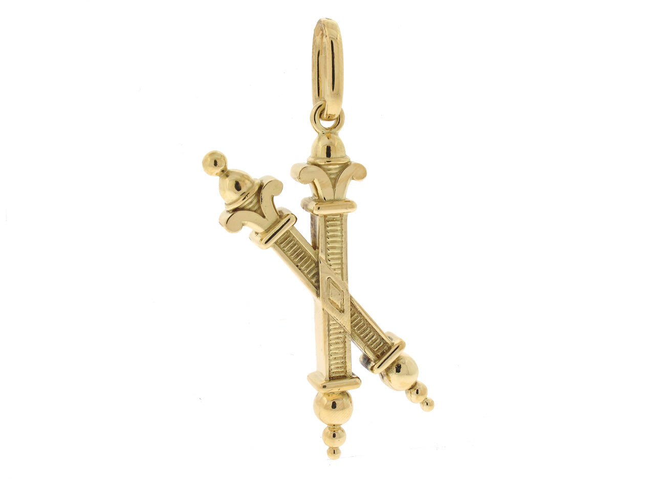 Mid-Century Cartier Pendant in 18K Gold