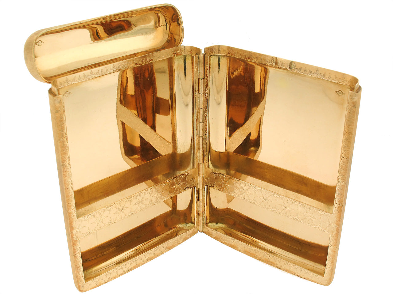 Buccellati Gold Cigarette Case in 18K