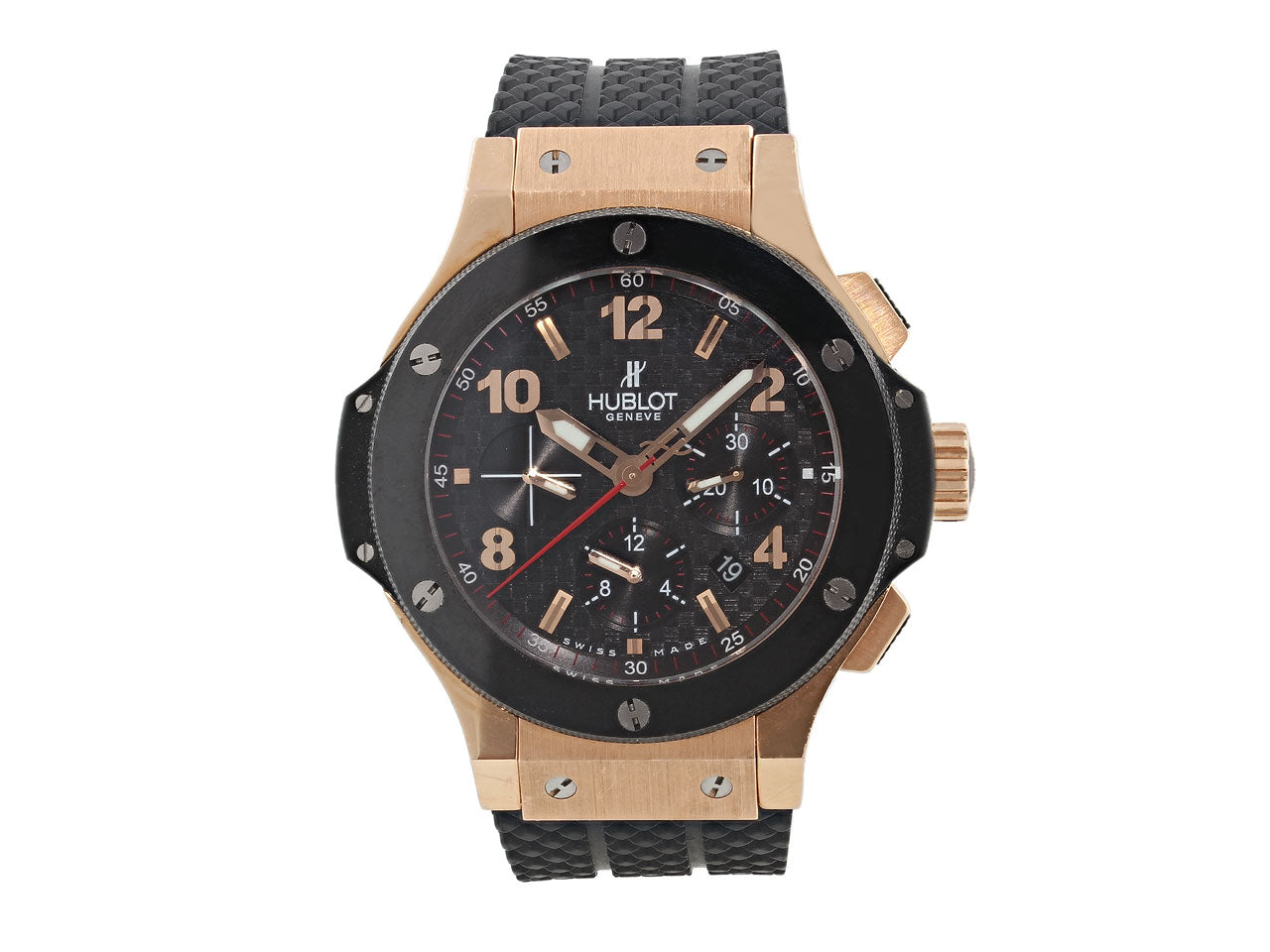 Hublot 'Big Bang' Original Gold Ceramic Watch in 18K Gold, 44 mm