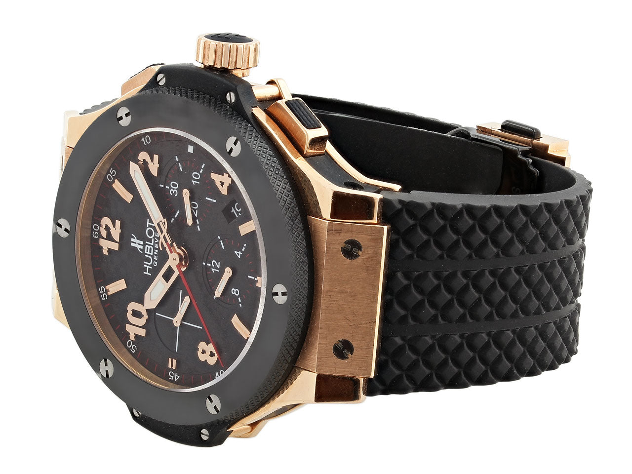 Hublot 'Big Bang' Original Gold Ceramic Watch in 18K Gold, 44 mm