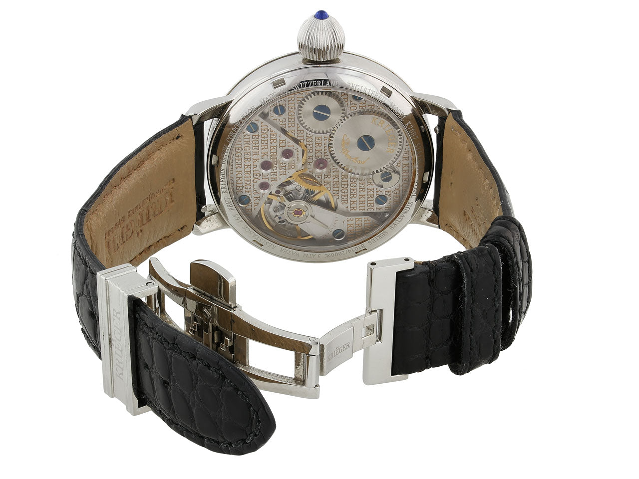 Kriëger 'Gigantium' Diamond Watch in Stainless Steel