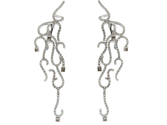 H.Stern Diamond Earrings in 18K