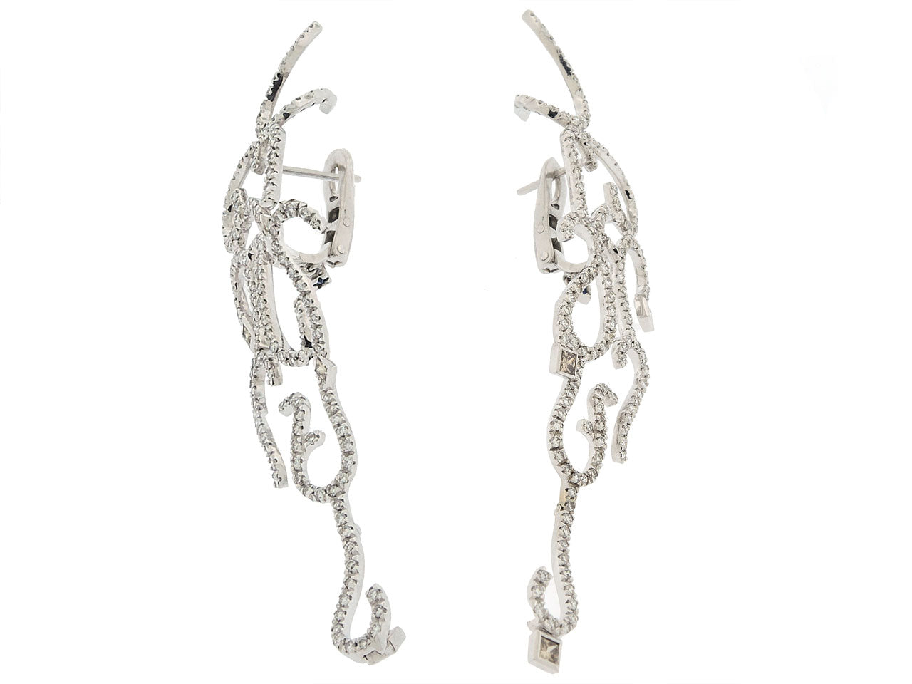 H.Stern Diamond Earrings in 18K 4550