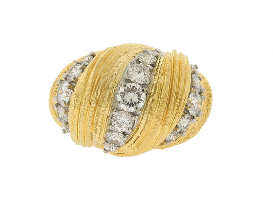 Kutchinsky Diamond Ring in 18K