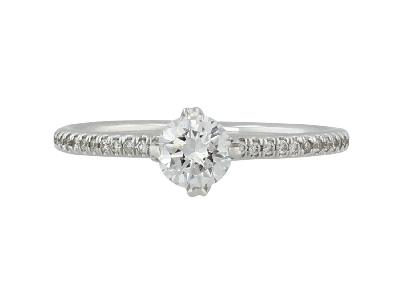 Micro-Pave Diamond Ring in 18K