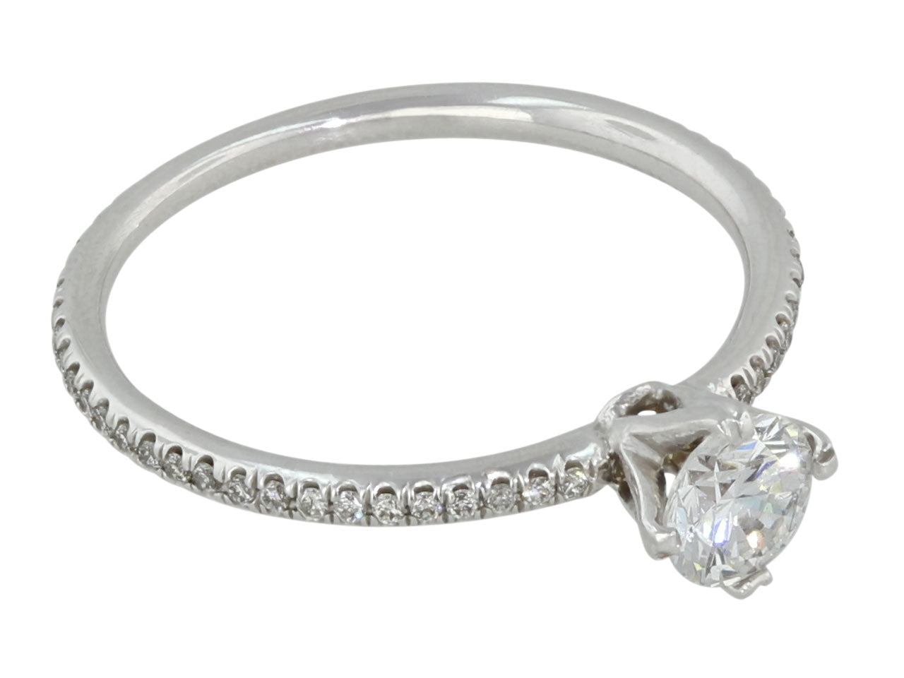 Micro-Pave Diamond Ring in 18K