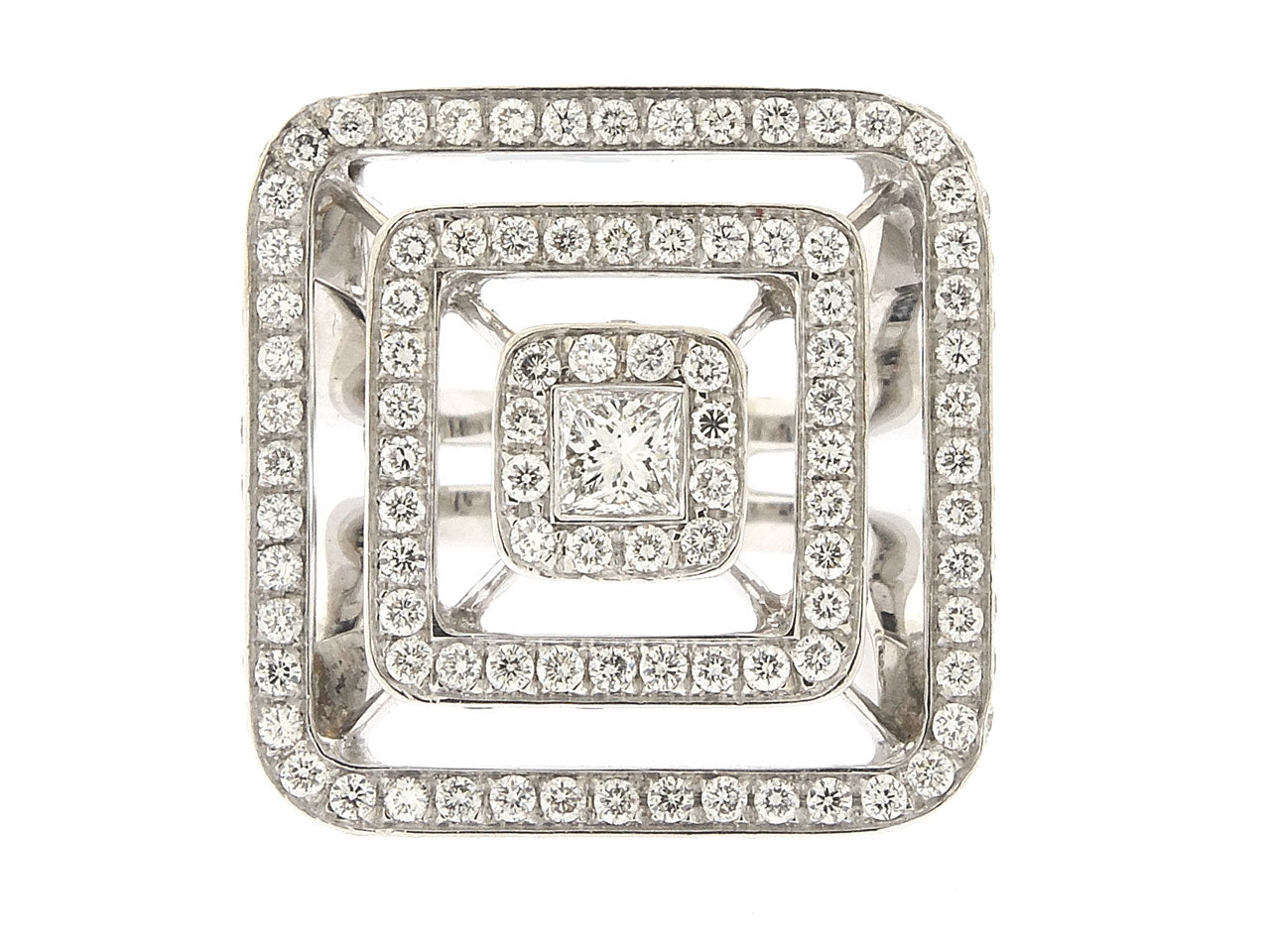 Mimi So for Forevermark Pyramid Diamond Ring in 18K