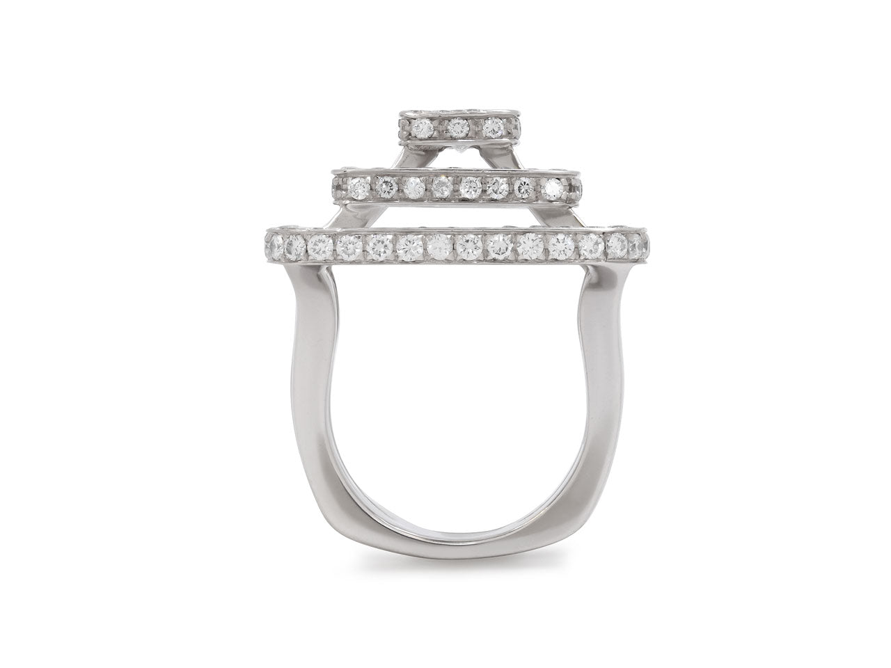 Mimi So for Forevermark Pyramid Diamond Ring in 18K