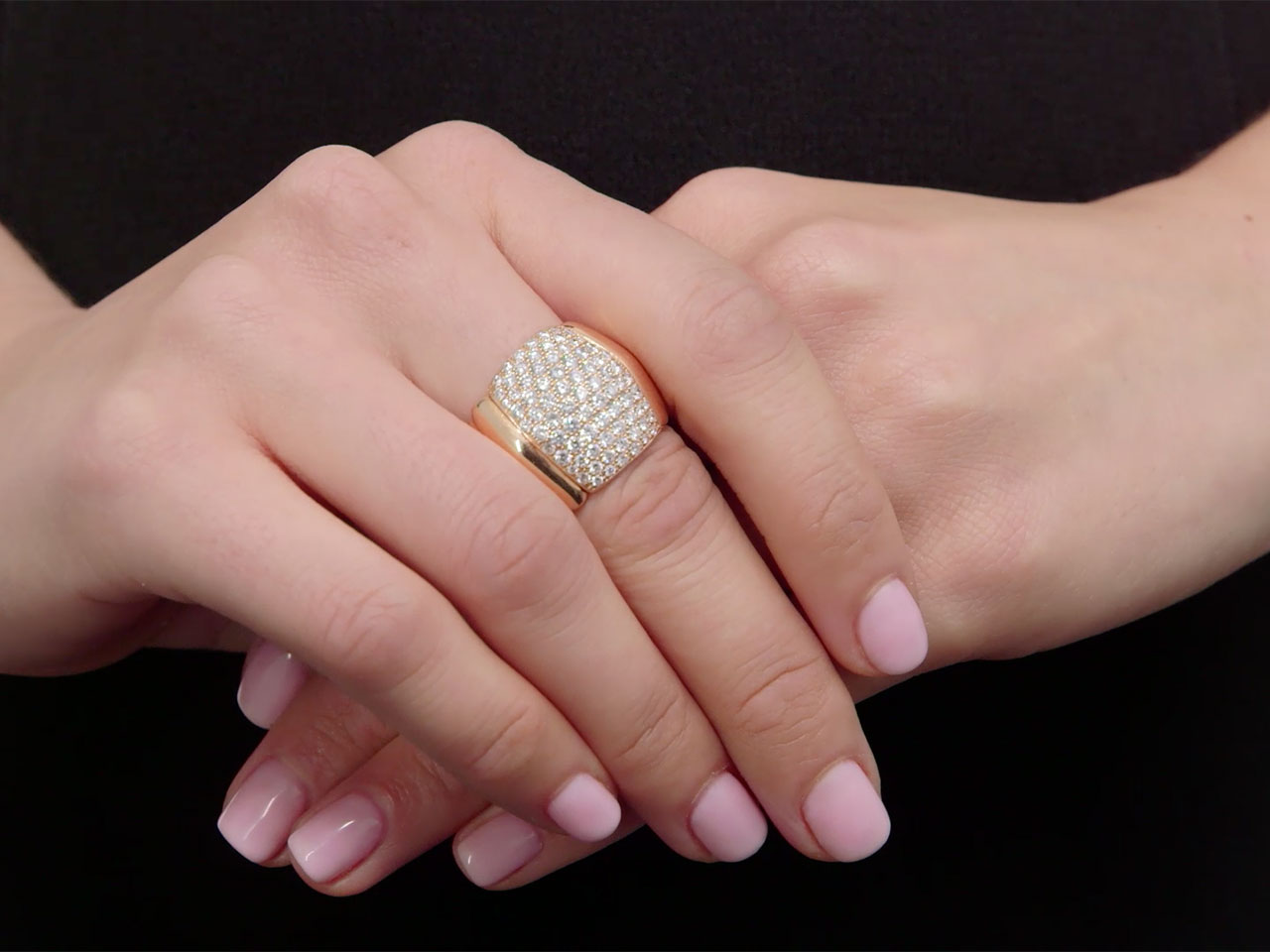 Mattia Cielo Diamond Ring in 18K