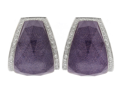 Stephen Webster 'Crystal Haze' Earrings in 18K