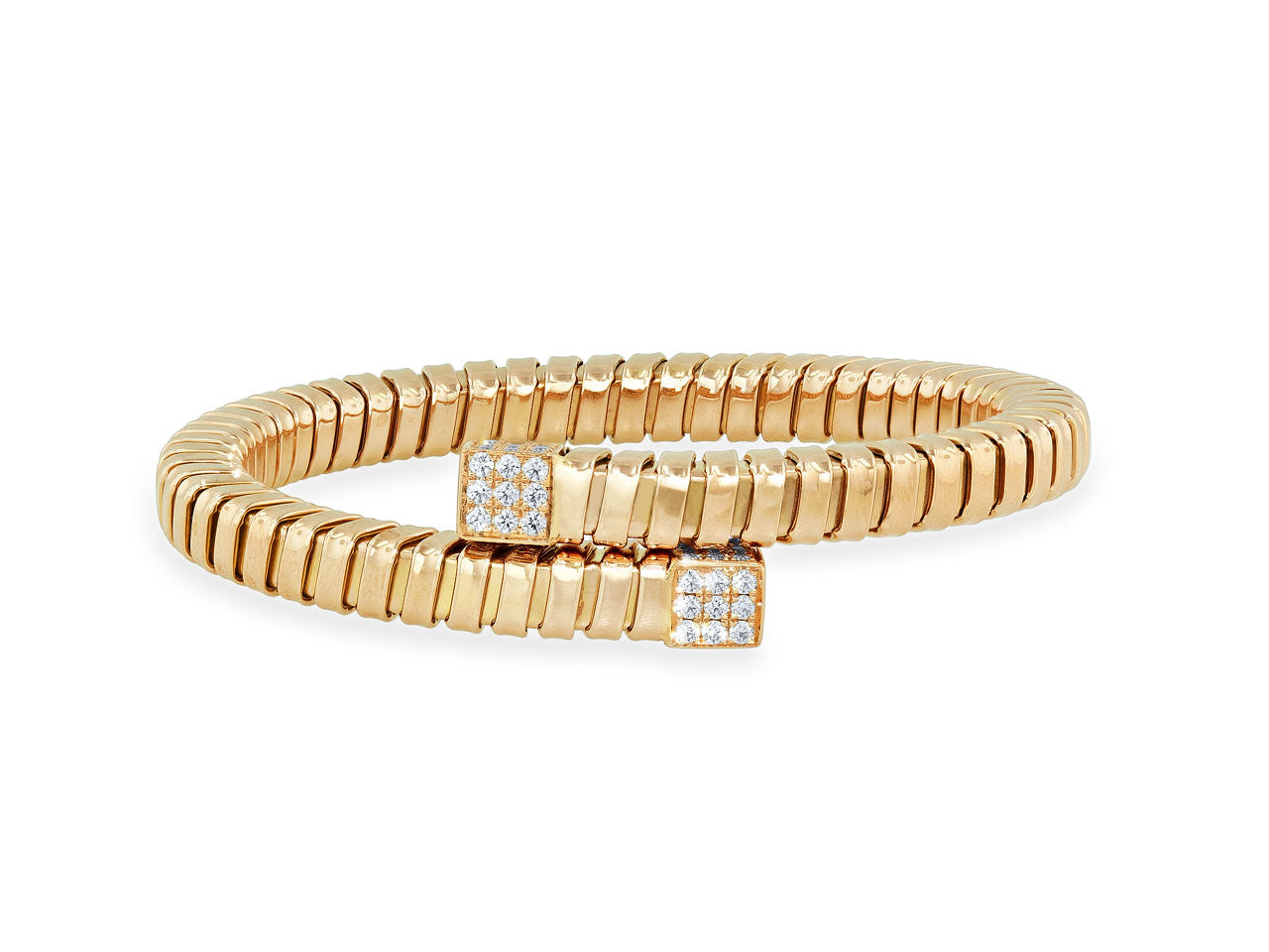 'Veneto' Bypass Bracelet in 18K Rose Gold