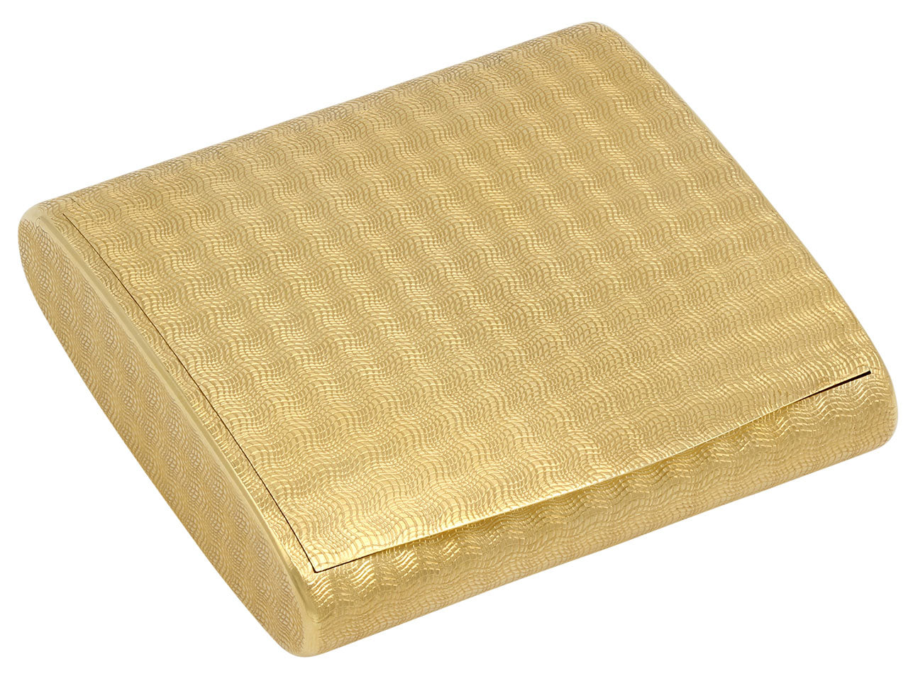 Cartier Gold Powder Case in 18K Gold