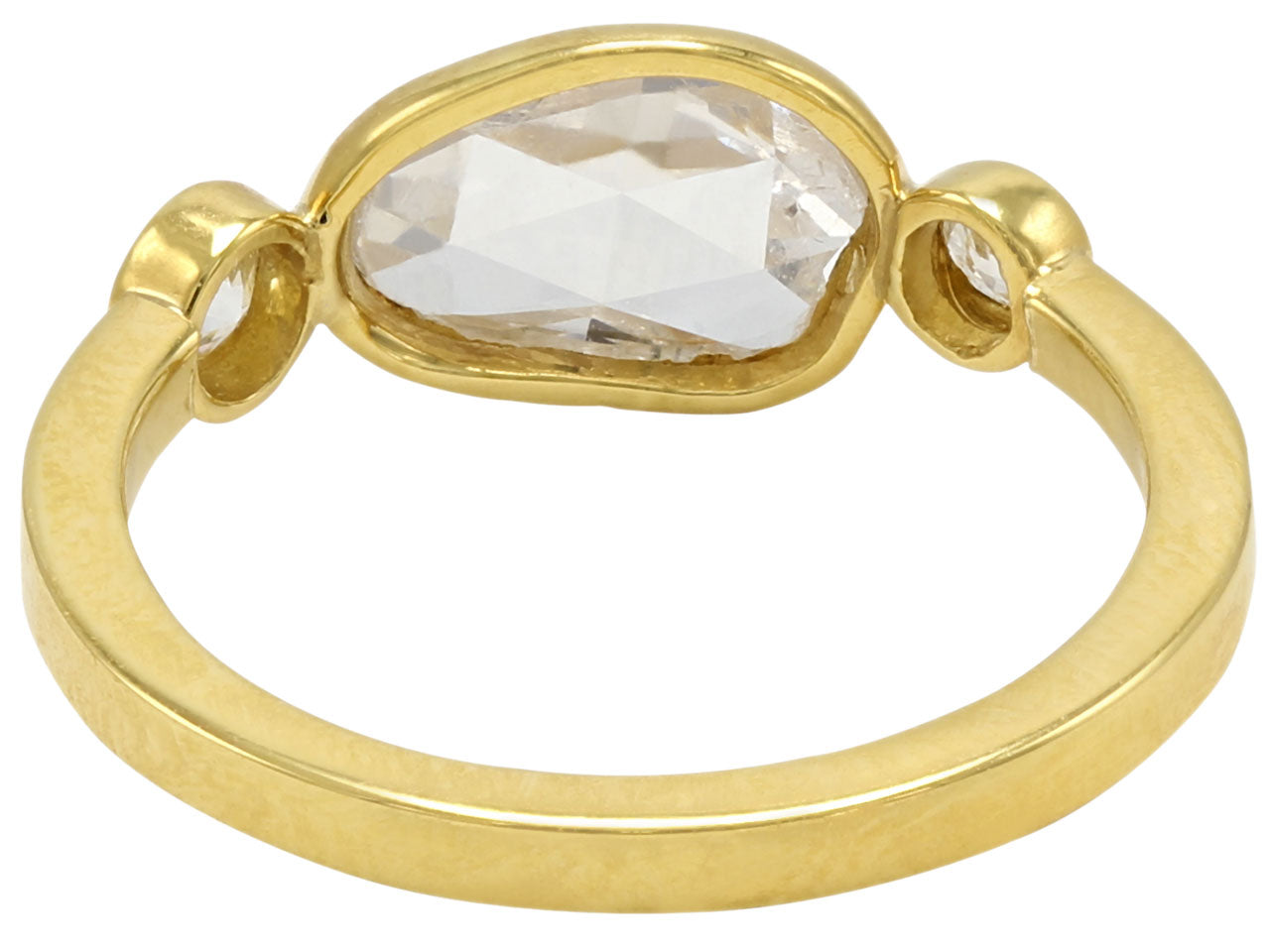 Beladora 'Bespoke' Rose-cut Diamond Ring in 18K Gold