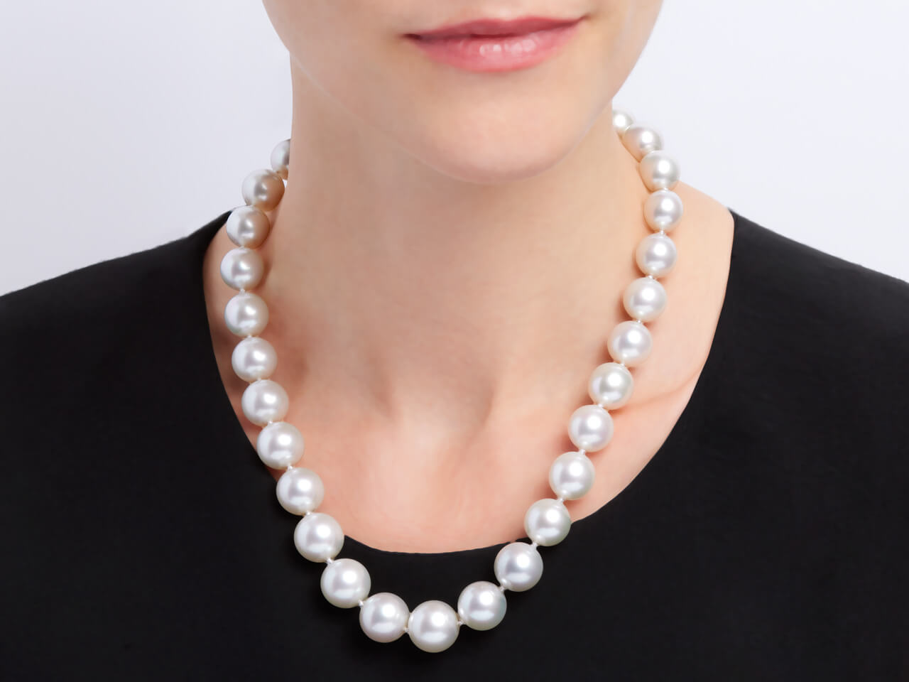 South Sea Pearl Necklace with 14k Gold Clasp