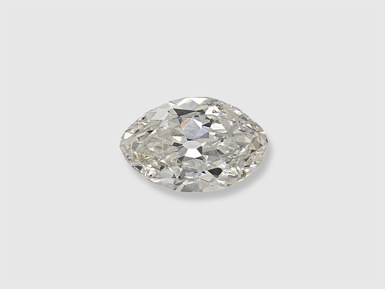 0.65 Carat H/I-1 Old Marquise-Cut Diamond