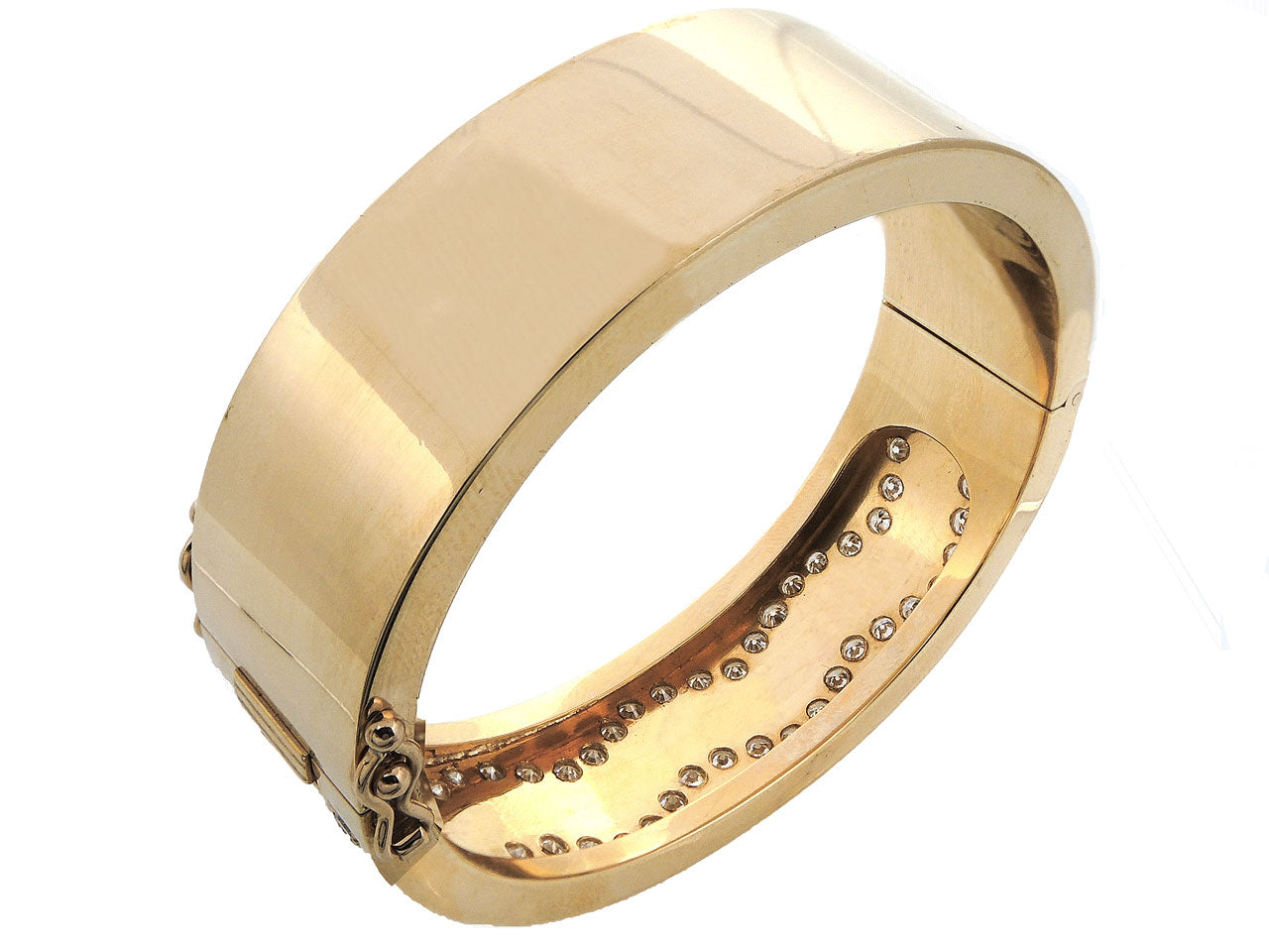 Diamond Bangle in 18K Gold