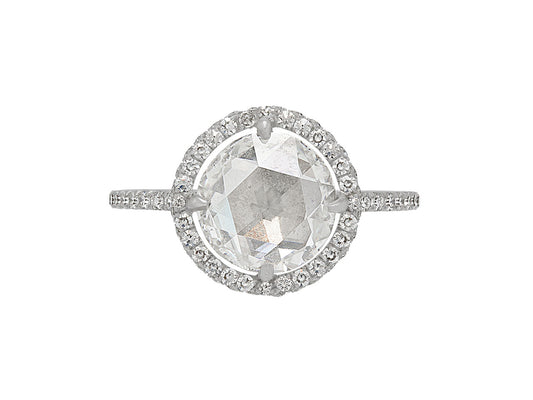 Martin Katz 2.41ct Diamond Halo Ring in Platinum