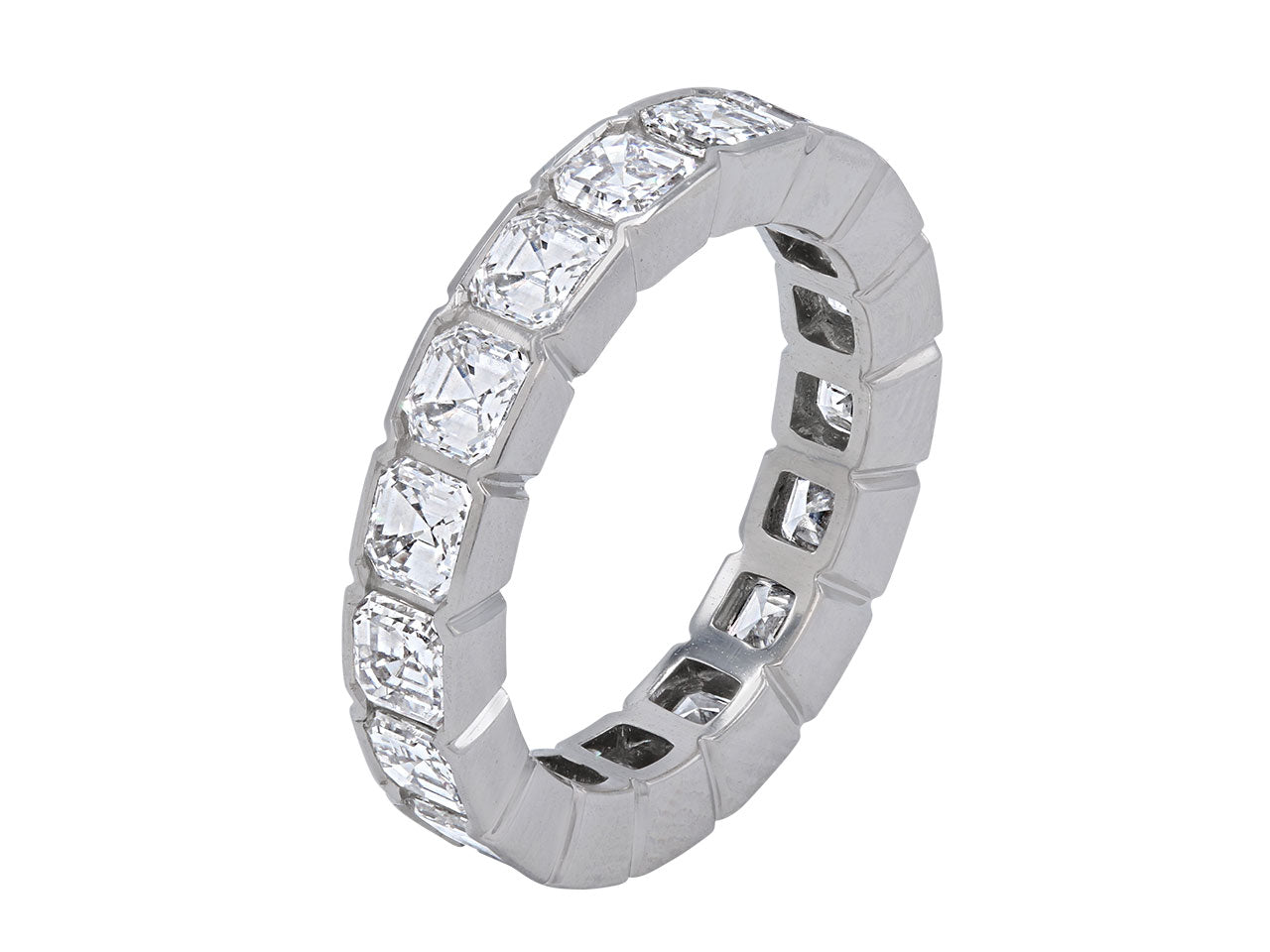 Kwiat 'Half Bezel' Diamond Eternity Band in Platinum