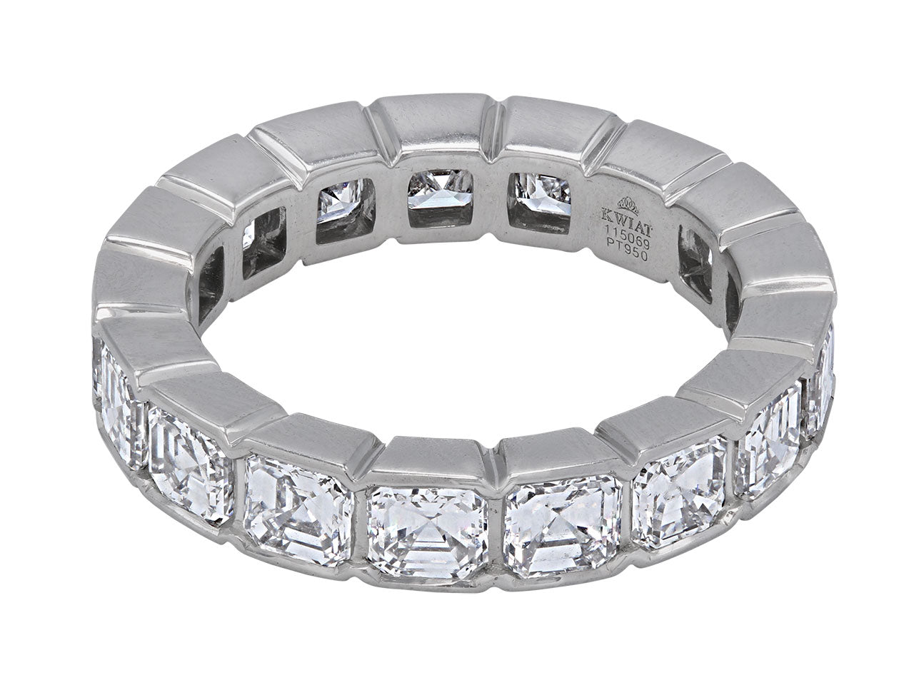 Kwiat 'Half Bezel' Diamond Eternity Band in Platinum