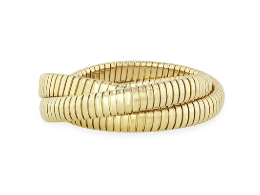 Rolling Bracelet in 18K Yellow Gold, 9mm, by Beladora