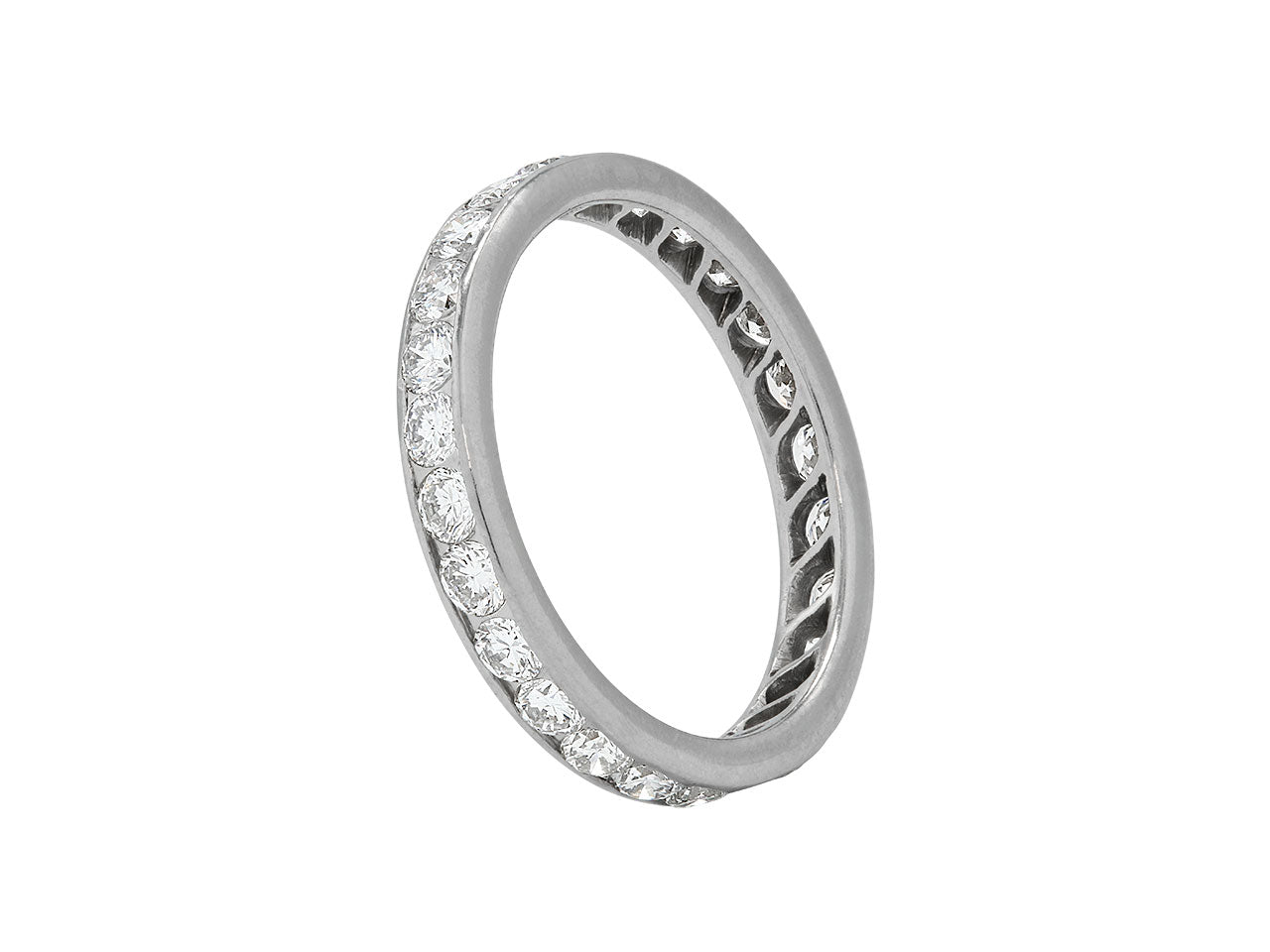 Diamond Band in Platinum