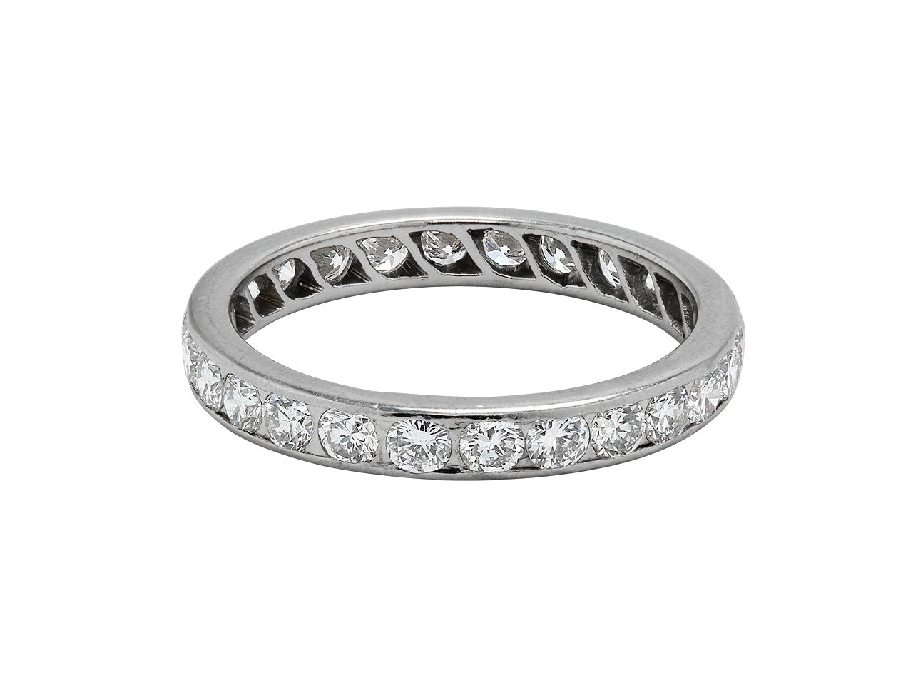 Diamond Band in Platinum