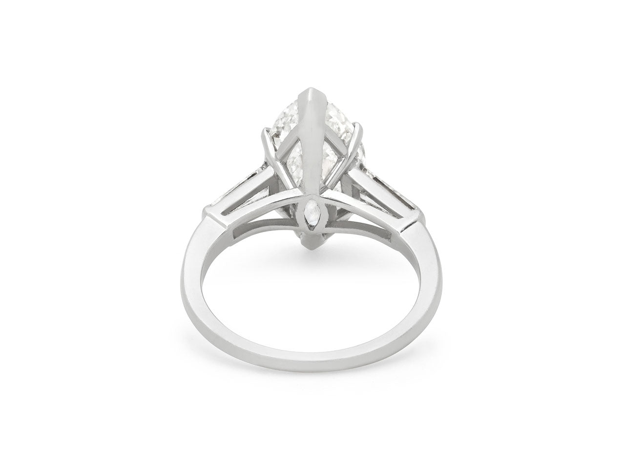 Marquise Diamond Ring, 3.06 Carats I/VVS2, in Platinum