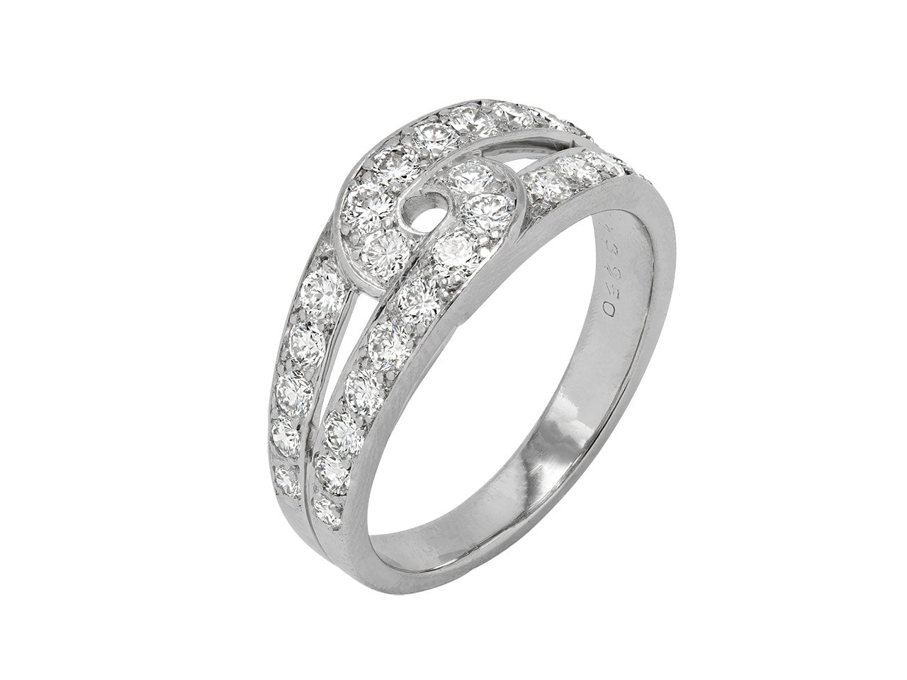 Cartier Diamond Ring in 18K White Gold