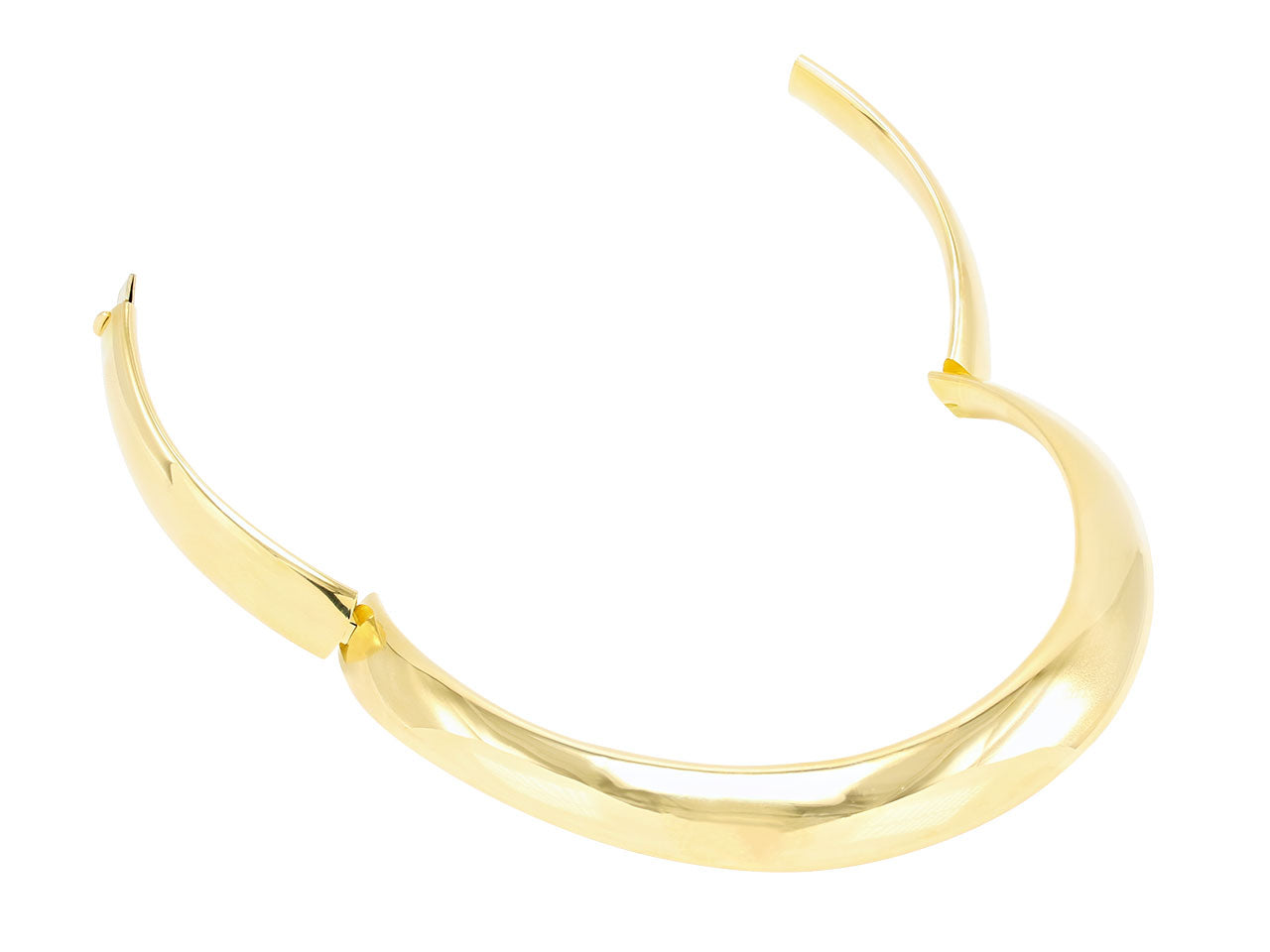 Collar Necklace in 18K Gold, Italian