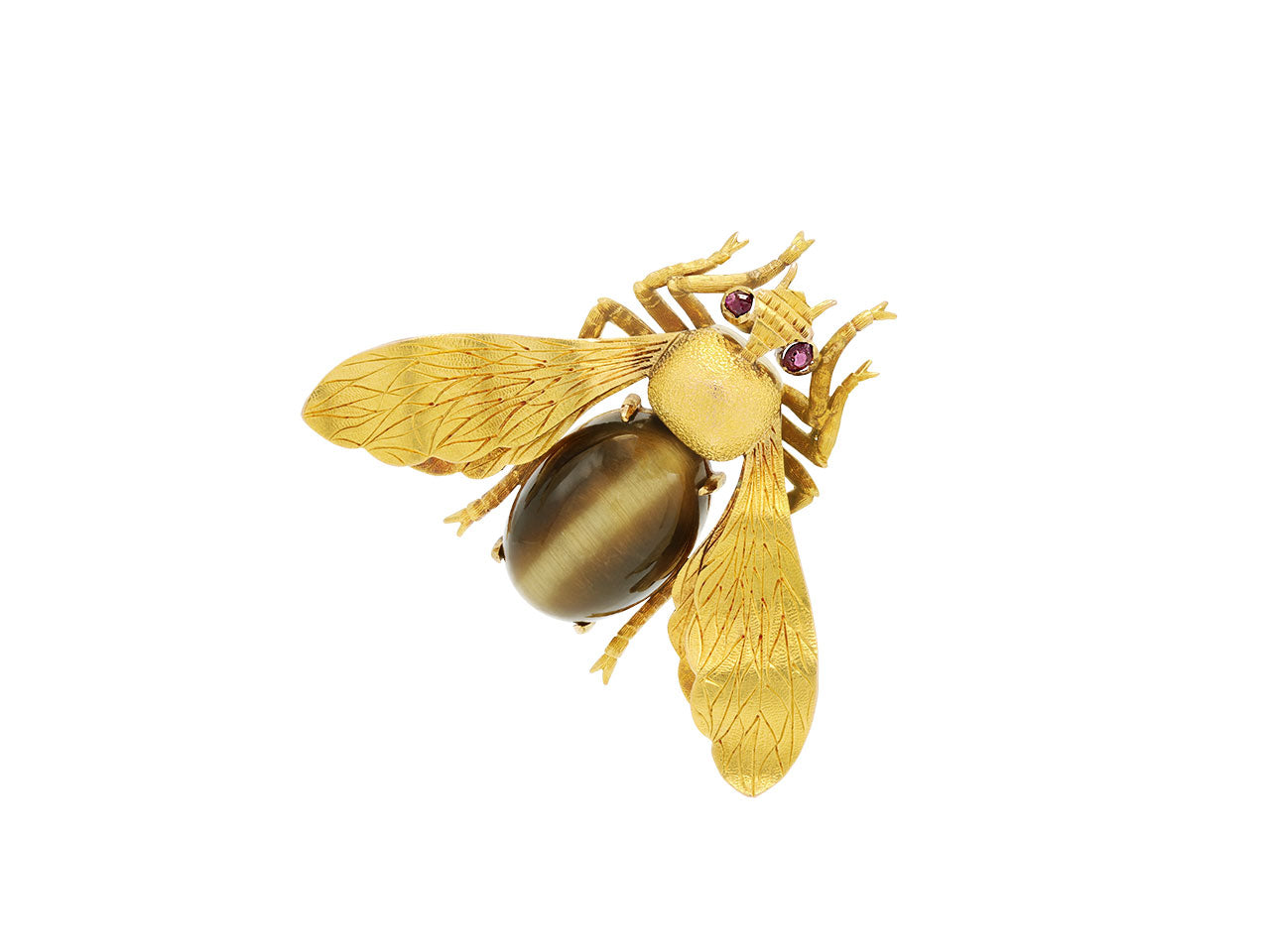 Fly Pin in 18K Gold, French