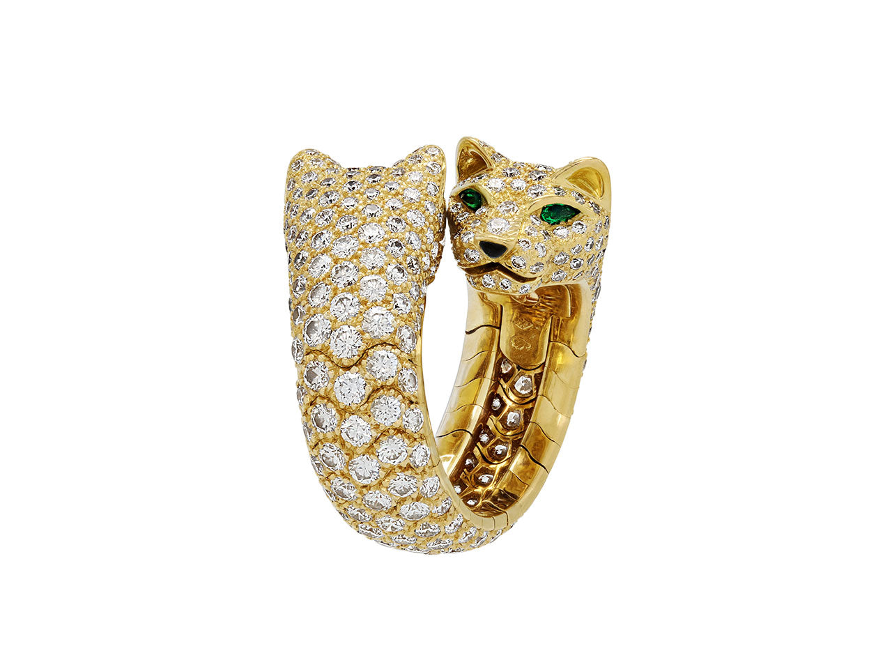 Cartier 'Panthère de Cartier' 'Lakarda' Diamond Ring in 18K Gold