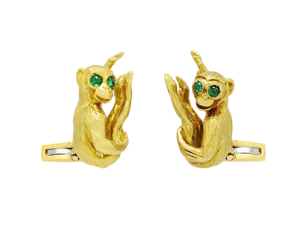 David Webb Monkey Dress Set in 18K