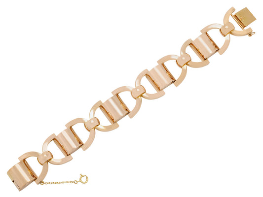 Open link Bracelet in 18K Rose Gold