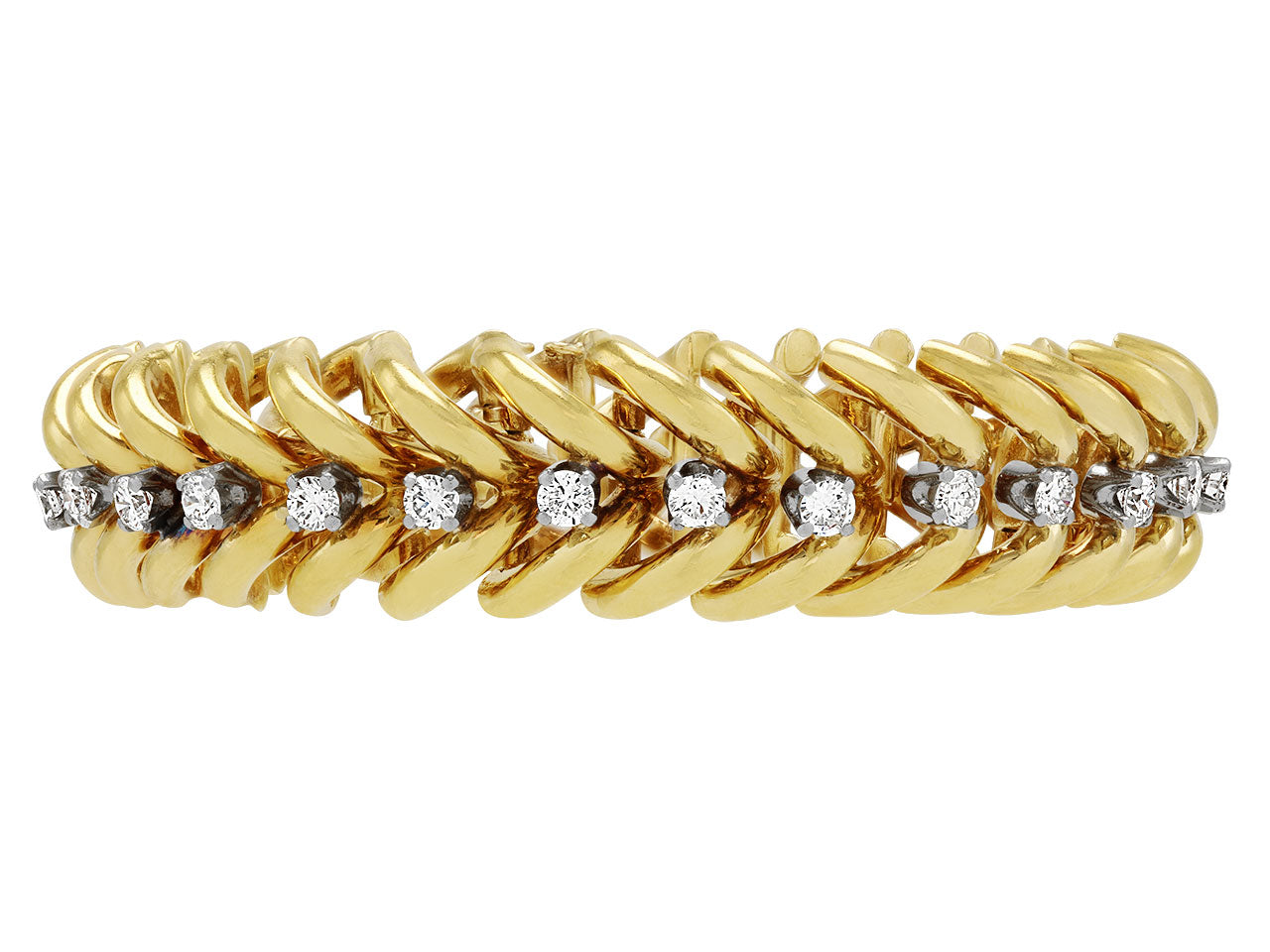 Diamond Bracelet in 18K Gold